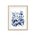 Picture of Blue Flower III _GroupedProduct_Rectangle_Portrait_Framed_Matted_