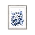 Picture of Blue Flower III _GroupedProduct_Rectangle_Portrait_Framed_Matted_