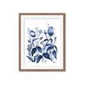 Picture of Blue Flower III _GroupedProduct_Rectangle_Portrait_Framed_Matted_