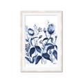 Picture of Blue Flower III _GroupedProduct_Rectangle_Portrait_Framed_Matted_