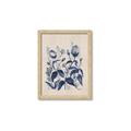 Picture of Blue Flower IV _GroupedProduct_Rectangle_Portrait_Framed_Matted_