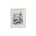 Picture of Blue Flower IV _GroupedProduct_Rectangle_Portrait_Framed_Matted_