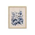 Picture of Blue Flower IV _GroupedProduct_Rectangle_Portrait_Framed_Matted_