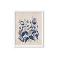 Picture of Blue Flower IV _GroupedProduct_Rectangle_Portrait_Framed_Matted_