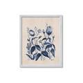 Picture of Blue Flower IV _GroupedProduct_Rectangle_Portrait_Framed_Matted_