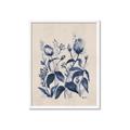 Picture of Blue Flower IV _GroupedProduct_Rectangle_Portrait_Framed_Matted_