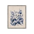 Picture of Blue Flower IV _GroupedProduct_Rectangle_Portrait_Framed_Matted_