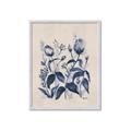 Picture of Blue Flower IV _GroupedProduct_Rectangle_Portrait_Framed_Matted_