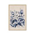 Picture of Blue Flower IV _GroupedProduct_Rectangle_Portrait_Framed_Matted_