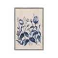 Picture of Blue Flower IV _GroupedProduct_Rectangle_Portrait_Framed_Matted_