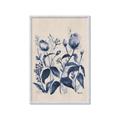 Picture of Blue Flower IV _GroupedProduct_Rectangle_Portrait_Framed_Matted_