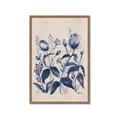 Picture of Blue Flower IV _GroupedProduct_Rectangle_Portrait_Framed_Matted_