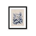 Picture of Blue Flower IV _GroupedProduct_Rectangle_Portrait_Framed_Matted_