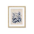 Picture of Blue Flower IV _GroupedProduct_Rectangle_Portrait_Framed_Matted_