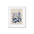 Picture of Blue Flower IV _GroupedProduct_Rectangle_Portrait_Framed_Matted_
