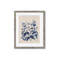 Picture of Blue Flower IV _GroupedProduct_Rectangle_Portrait_Framed_Matted_