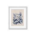 Picture of Blue Flower IV _GroupedProduct_Rectangle_Portrait_Framed_Matted_