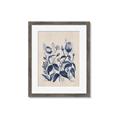 Picture of Blue Flower IV _GroupedProduct_Rectangle_Portrait_Framed_Matted_