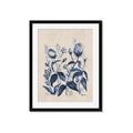Picture of Blue Flower IV _GroupedProduct_Rectangle_Portrait_Framed_Matted_