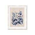 Picture of Blue Flower IV _GroupedProduct_Rectangle_Portrait_Framed_Matted_