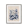 Picture of Blue Flower IV _GroupedProduct_Rectangle_Portrait_Framed_Matted_