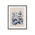 Picture of Blue Flower IV _GroupedProduct_Rectangle_Portrait_Framed_Matted_