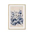 Picture of Blue Flower IV _GroupedProduct_Rectangle_Portrait_Framed_Matted_