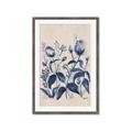 Picture of Blue Flower IV _GroupedProduct_Rectangle_Portrait_Framed_Matted_