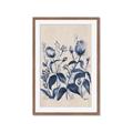 Picture of Blue Flower IV _GroupedProduct_Rectangle_Portrait_Framed_Matted_