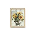 Picture of Yellow Sunflower _GroupedProduct_Rectangle_Portrait_Framed_Matted_