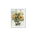 Picture of Yellow Sunflower _GroupedProduct_Rectangle_Portrait_Framed_Matted_
