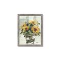 Picture of Yellow Sunflower _GroupedProduct_Rectangle_Portrait_Framed_Matted_
