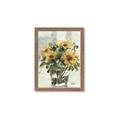 Picture of Yellow Sunflower _GroupedProduct_Rectangle_Portrait_Framed_Matted_