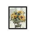 Picture of Yellow Sunflower _GroupedProduct_Rectangle_Portrait_Framed_Matted_