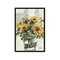 Picture of Yellow Sunflower _GroupedProduct_Rectangle_Portrait_Framed_Matted_