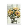 Picture of Yellow Sunflower _GroupedProduct_Rectangle_Portrait_Framed_Matted_