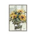 Picture of Yellow Sunflower _GroupedProduct_Rectangle_Portrait_Framed_Matted_