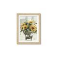 Picture of Yellow Sunflower _GroupedProduct_Rectangle_Portrait_Framed_Matted_