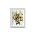 Picture of Yellow Sunflower _GroupedProduct_Rectangle_Portrait_Framed_Matted_