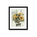 Picture of Yellow Sunflower _GroupedProduct_Rectangle_Portrait_Framed_Matted_