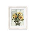 Picture of Yellow Sunflower _GroupedProduct_Rectangle_Portrait_Framed_Matted_