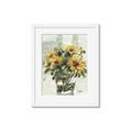 Picture of Yellow Sunflower _GroupedProduct_Rectangle_Portrait_Framed_Matted_