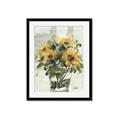 Picture of Yellow Sunflower _GroupedProduct_Rectangle_Portrait_Framed_Matted_