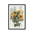 Picture of Yellow Sunflower _GroupedProduct_Rectangle_Portrait_Framed_Matted_