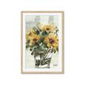 Picture of Yellow Sunflower _GroupedProduct_Rectangle_Portrait_Framed_Matted_