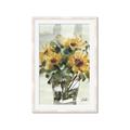 Picture of Yellow Sunflower _GroupedProduct_Rectangle_Portrait_Framed_Matted_
