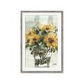 Picture of Yellow Sunflower _GroupedProduct_Rectangle_Portrait_Framed_Matted_