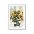 Picture of Yellow Sunflower _GroupedProduct_Rectangle_Portrait_Framed_Matted_