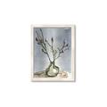 Picture of Cotton Flower In Vase II _GroupedProduct_Rectangle_Portrait_Framed_Matted_