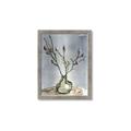 Picture of Cotton Flower In Vase II _GroupedProduct_Rectangle_Portrait_Framed_Matted_